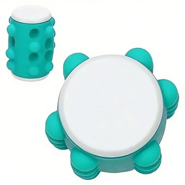 Round Push Pop Spinning Top