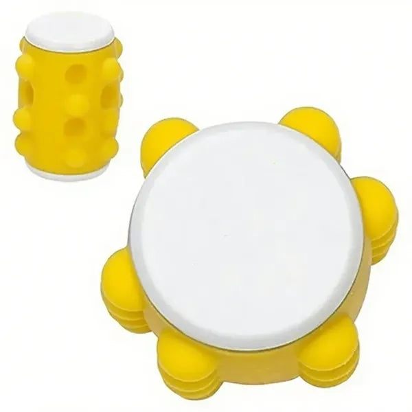Round Push Pop Spinning Top