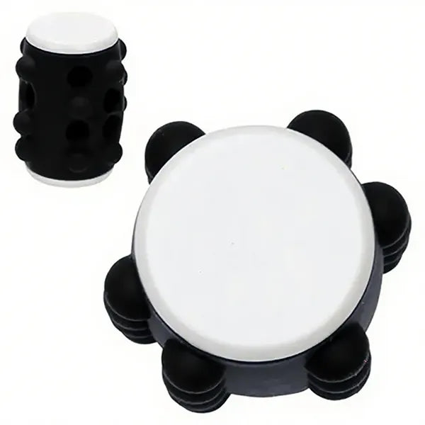 Round Push Pop Spinning Top