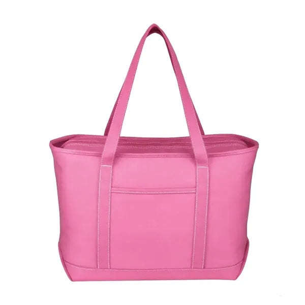 Large 24 oz. Cotton Canvas Tote Bag