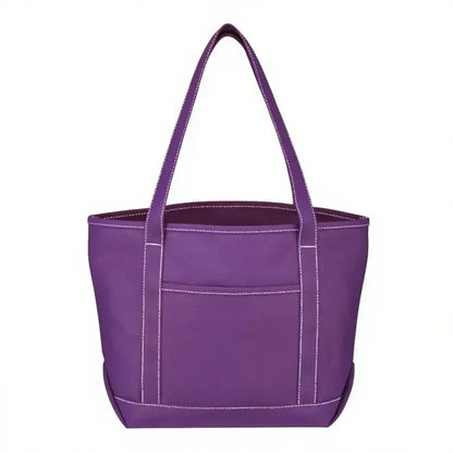 Full Color Medium 24 oz Cotton Canvas Yacht Tote Bag