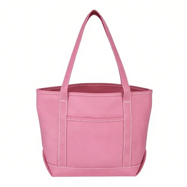 Full Color Medium 24 oz Cotton Canvas Yacht Tote Bag