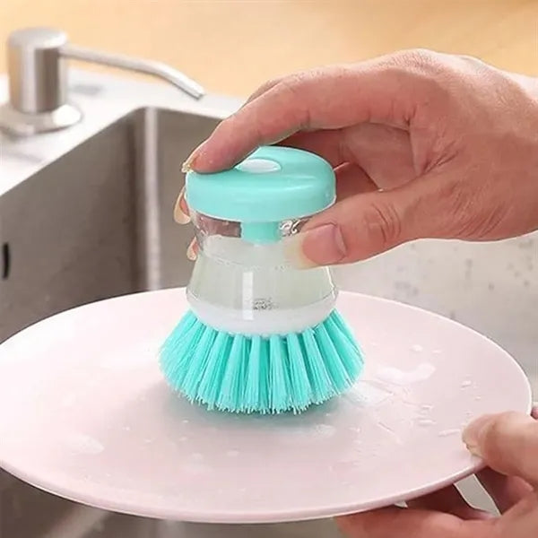 Multifunctional Household Kitchen Push-type Cleaning Brush