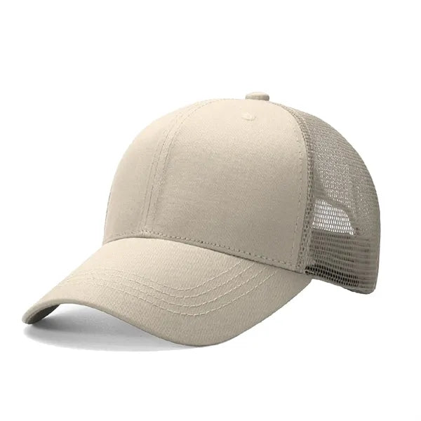 6-Pack Cotton Breathable Trucker Baseball Caps