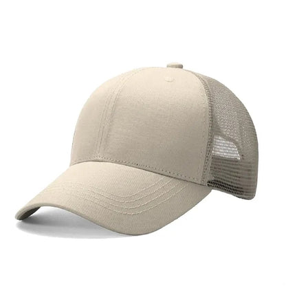 6-Pack Cotton Breathable Trucker Baseball Caps