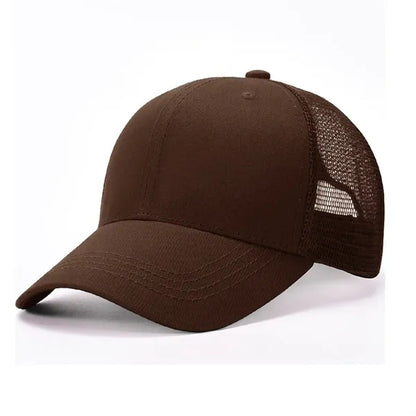6-Pack Cotton Breathable Trucker Baseball Caps