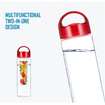 Large Capacity Portable Outdoor Sports Bottle Fruit Cup