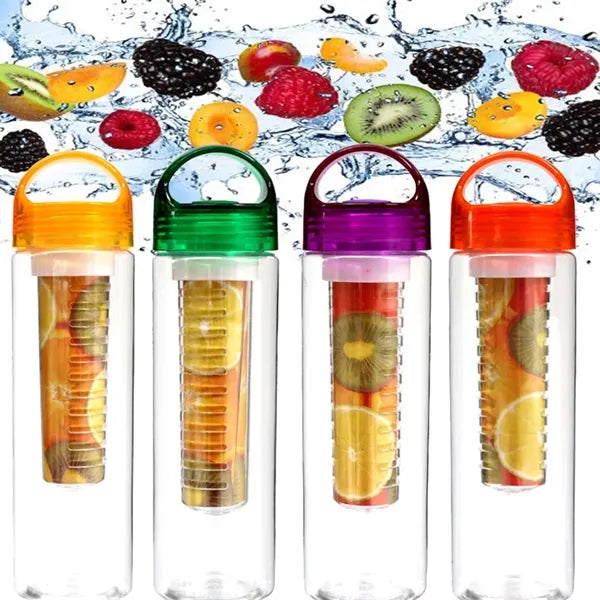 Large Capacity Portable Outdoor Sports Bottle Fruit Cup