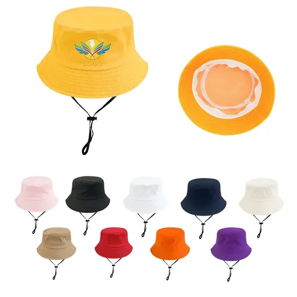 Bucket Hat - With Windbreak Rope