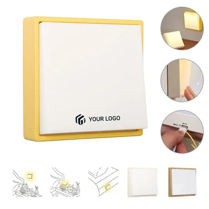 Wireless portable rechargeable dimmable warm night light