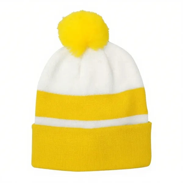Campus Pom Beanie