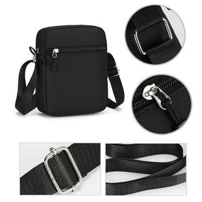 Durable Oxford Shoulder Sling Bag with Adjustable Strap