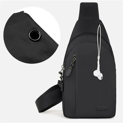 Splashproof Large Capacity Crossbody Sling Bag for Travel