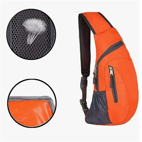 Customizable foldable Crossbody Sling Bag for Travel Outdoor