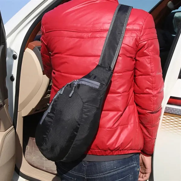 Customizable foldable Crossbody Sling Bag for Travel Outdoor