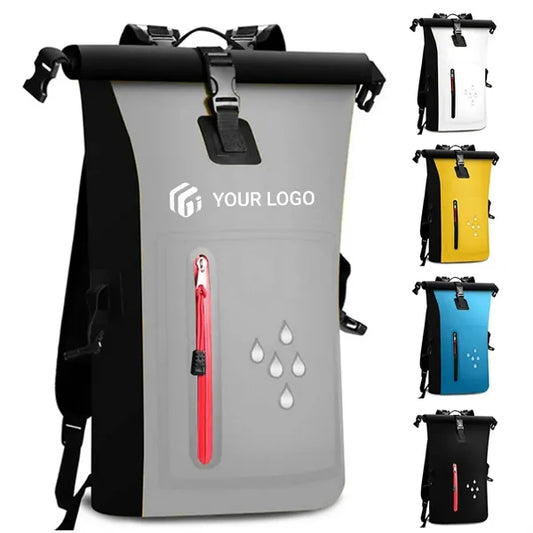 Outdoor swimming waterproof drifting bag backpack
