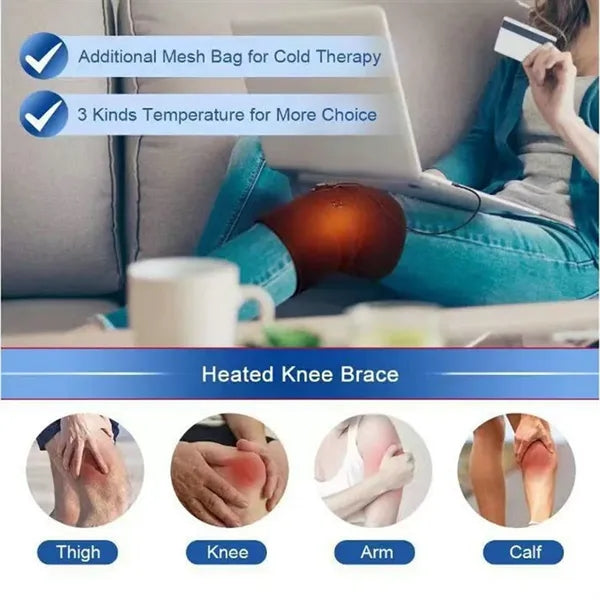 Senior gift pain relief healthcare heating knee brace warmer