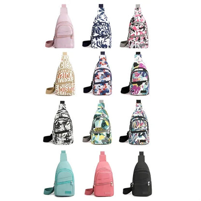 Large Capacity Splashproof Waterproof Crossbody Sling Bag