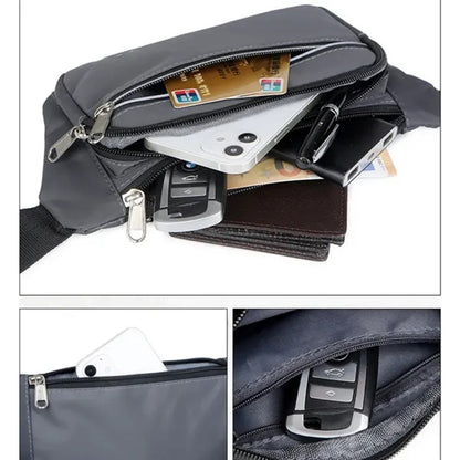 Unisex Sporty Large Capacity Waist Fanny Bag
