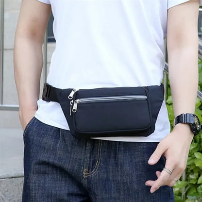 Unisex Sporty Large Capacity Waist Fanny Bag