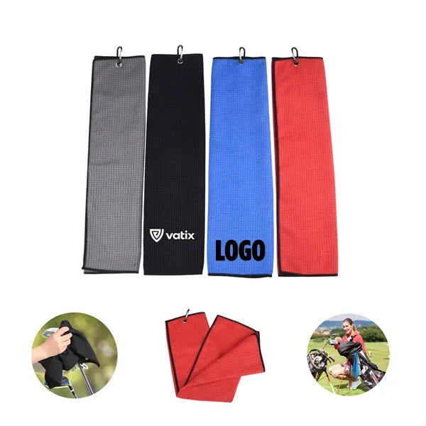 Microfiber Two-fold Golf Towels