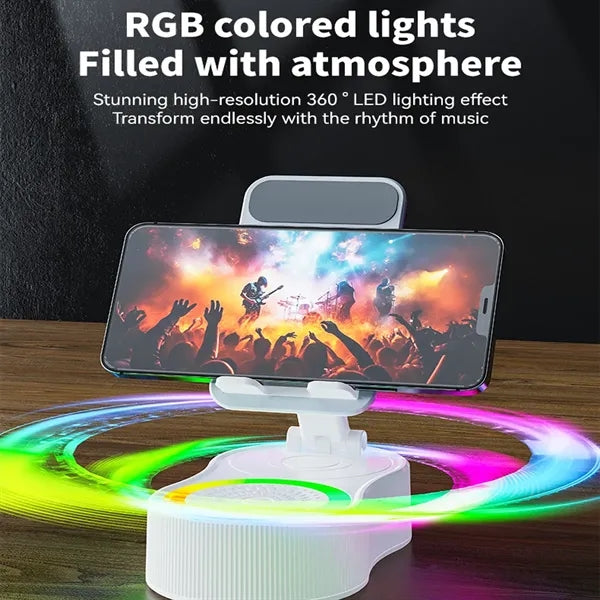 5 in 1 Inductive Wireless Bluetooth Phone Stand Speaker