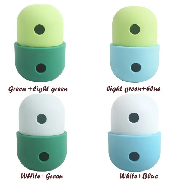 Dog Leaky Eating Ball Silicone Nibbling Bowl