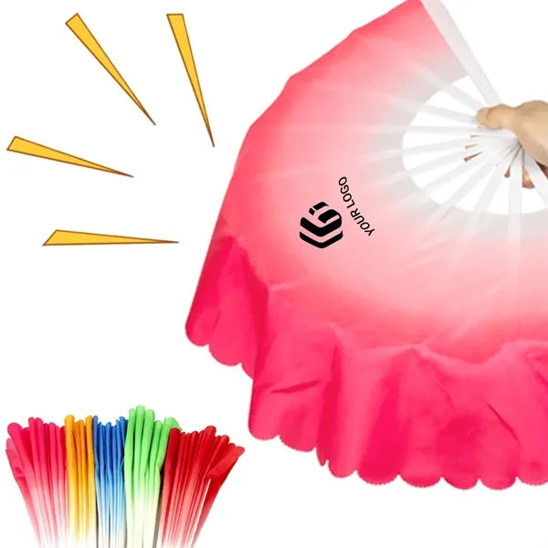 Party festival rave folding hand large popping dancing fan