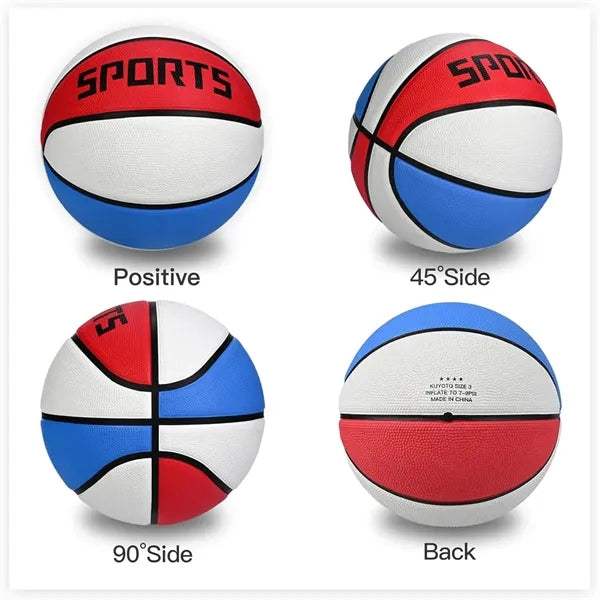 Kids Todder Youth Size 5 Rubber Basketball