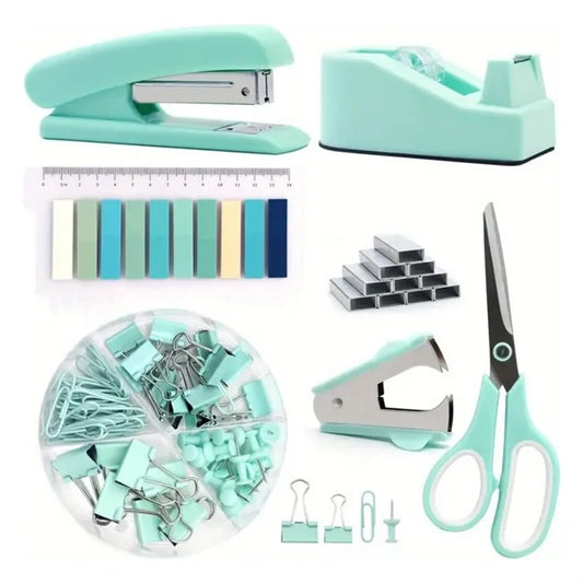 Teal Desk Accessories Office Supplies
