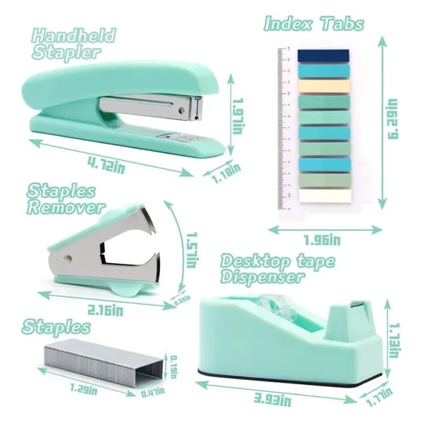Teal Desk Accessories Office Supplies