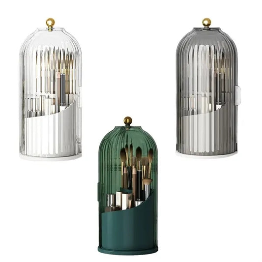 Rotating Makeup Brush Storage Holder
