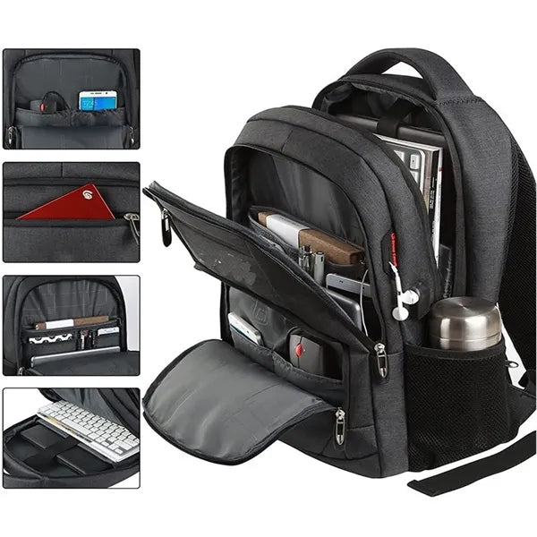 Laptops Backpack with USB Charging Port for Travel & Busines