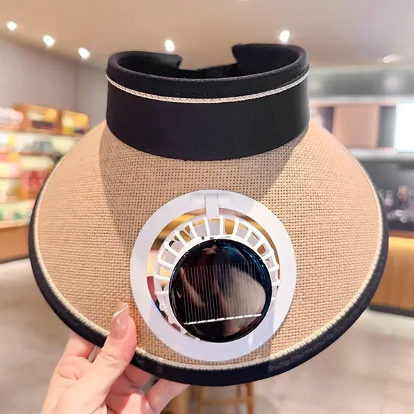Sun Visor Hats with Fan