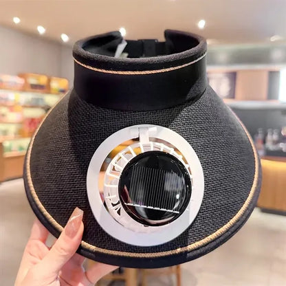 Sun Visor Hats with Fan