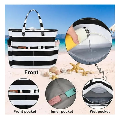 Large Waterproof Beach Tote Bags