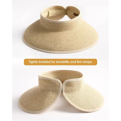 Foldable Beach Straw Hats