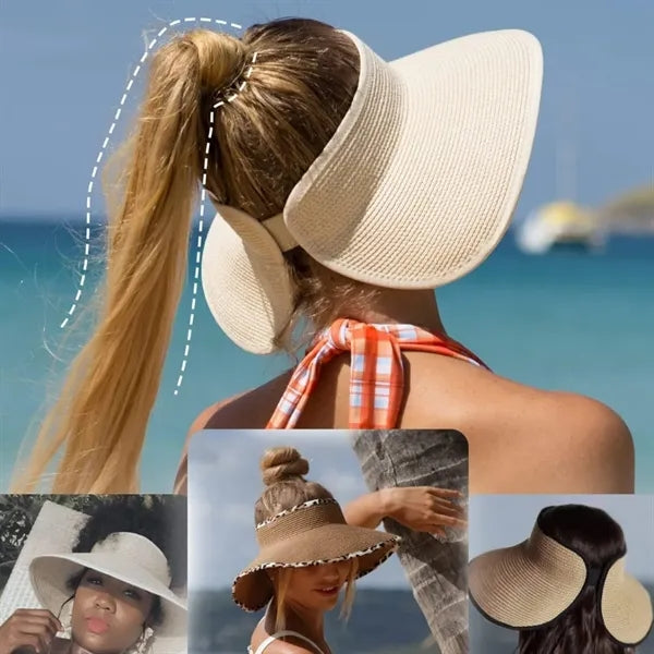 Foldable Beach Straw Hats