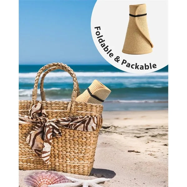 Foldable Beach Straw Hats