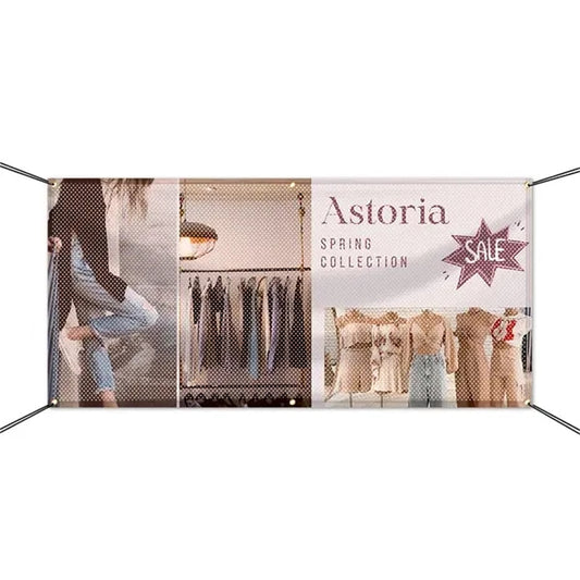 Fabric Mesh Banner - 1ft x 1ft