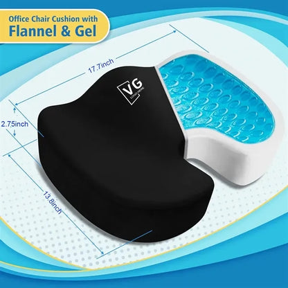 Comfort Supportive Gel Seat Cushion