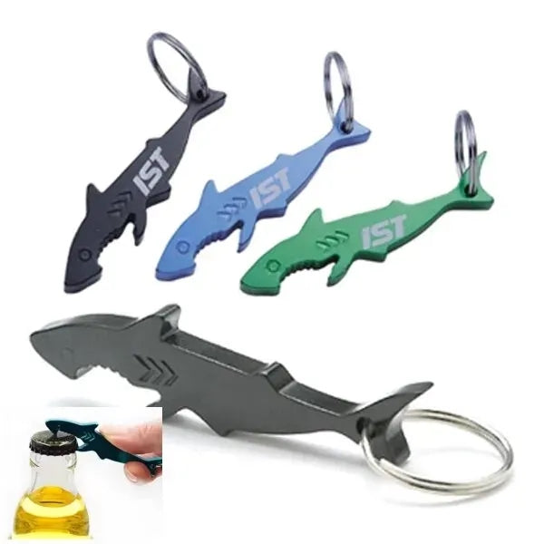 Shark Bottle Opener Keychain