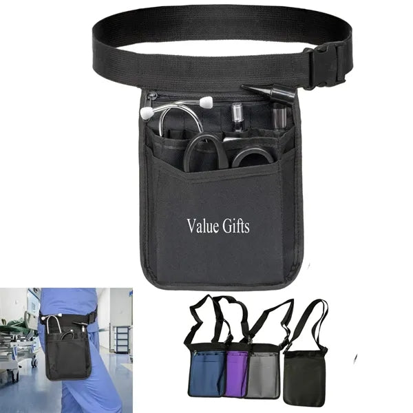 Adjustable Medical Utility Belt Pouch for Nurses & Doctors