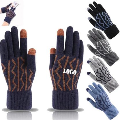Winter Touchscreen Knit Gloves for Smartphones & Devices