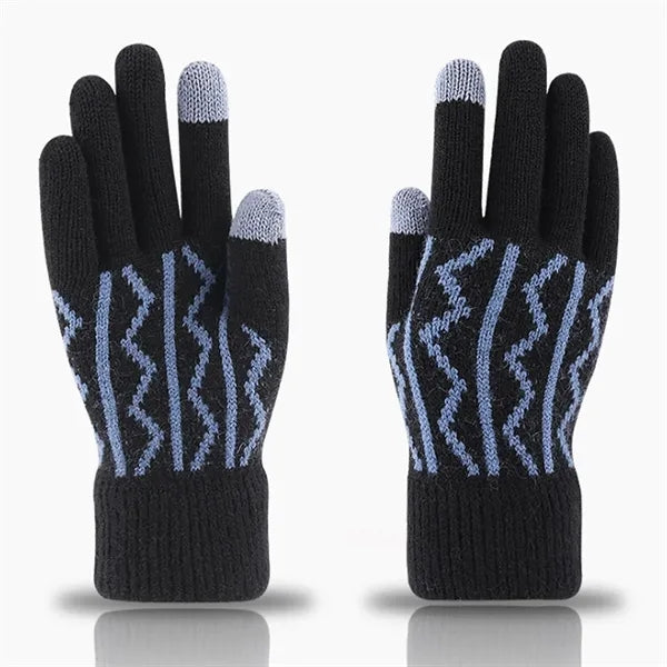 Winter Touchscreen Knit Gloves for Smartphones & Devices