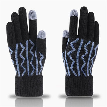 Winter Touchscreen Knit Gloves for Smartphones & Devices