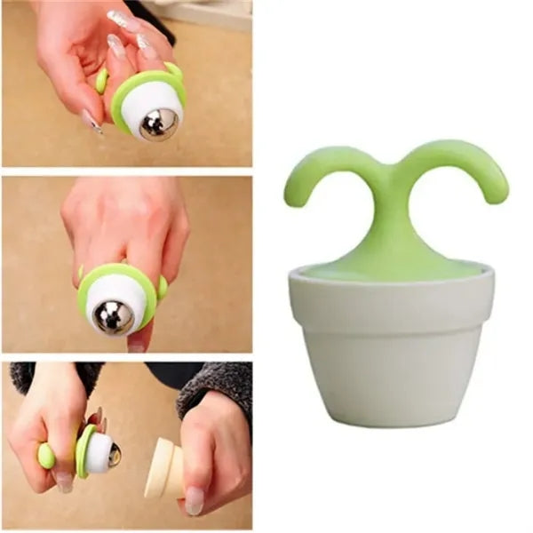 Mini Potted Plant Shaped Roller Ball