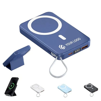 10000mah phone stand portable charger magnetic power bank