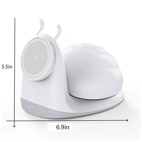Magnetic Wireless Charger with Lamp