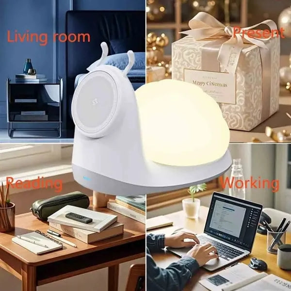 Magnetic Wireless Charger with Lamp
